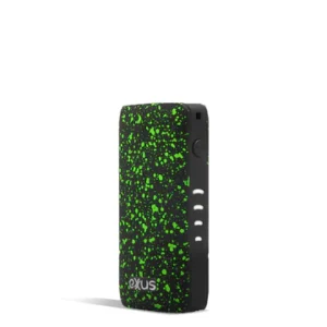 EXXUS VAPE PUSH CARTRIDGE VAPORIZER BLACK-GREEN SPATTER